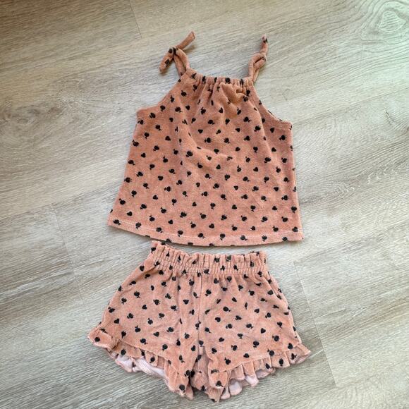 Zara Terry Tank Set - Size 12-18m - Picture 1 of 5